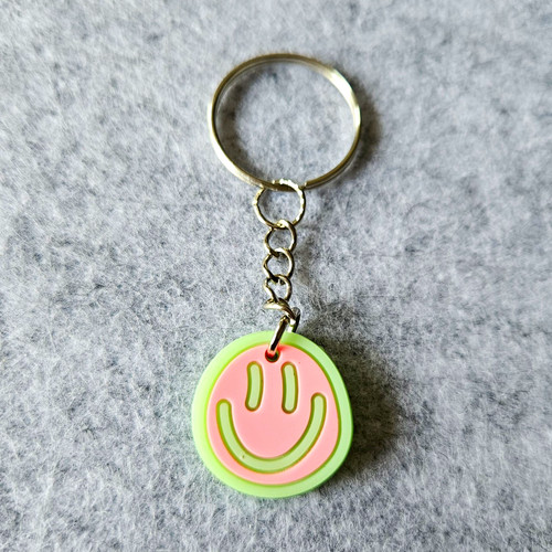 Schlüsselanhänger smiley - schlüsselanhänger,