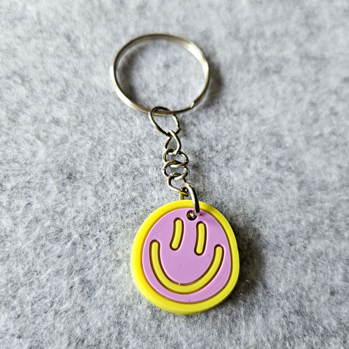Schlüsselanhänger smiley - schlüsselanhänger,