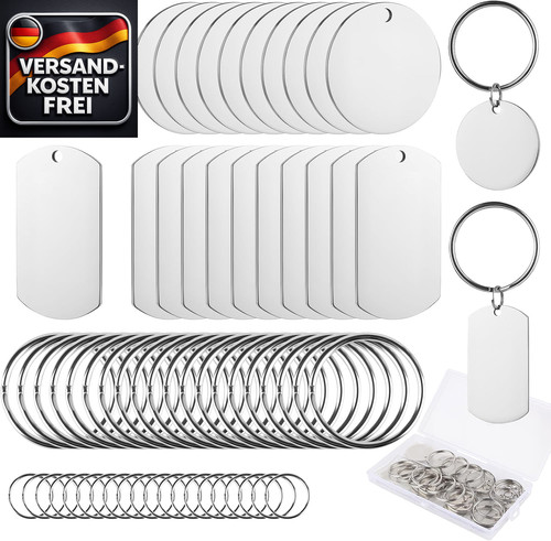 Edelstahl anhänger set für - anhänger,