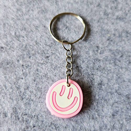 Schlüsselanhänger smiley - schlüsselanhänger,