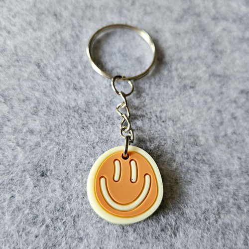 Schlüsselanhänger smiley - schlüsselanhänger,