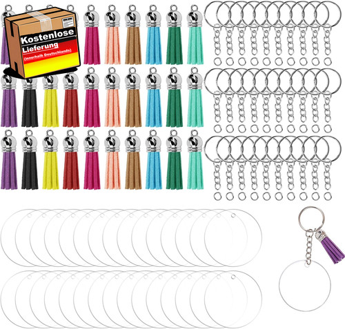 Acryl schlüsselanhänger set - schlüsselanhänger,