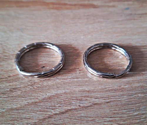 Schlüsselringe silber o - silber,