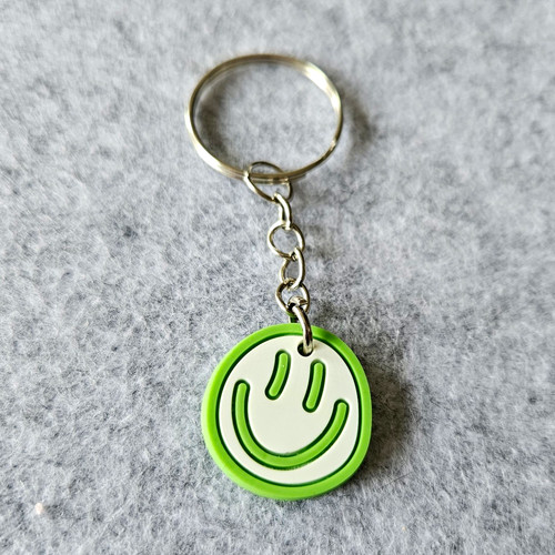 Schlüsselanhänger smiley - schlüsselanhänger,