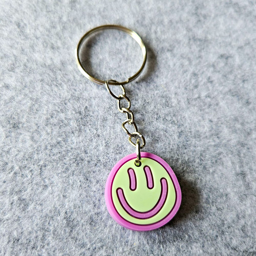 Schlüsselanhänger smiley - schlüsselanhänger,