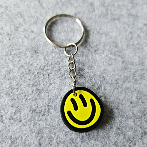 Schlüsselanhänger smiley - schlüsselanhänger,