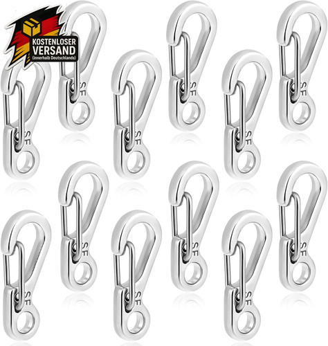 Mini edelstahl karabiner für - edelstahl,