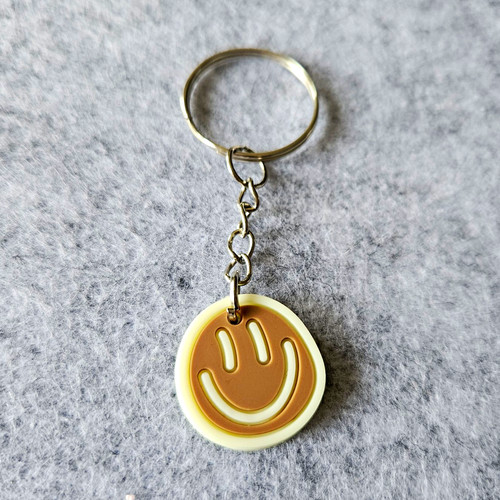 Schlüsselanhänger smiley - schlüsselanhänger,