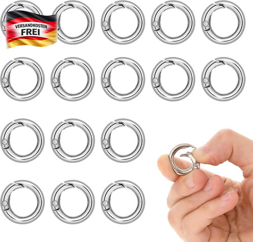 Runde karabiner stück 20mm - runde,