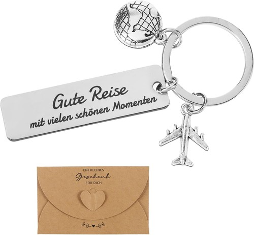 Gute reise schlüsselanhänger - reise,