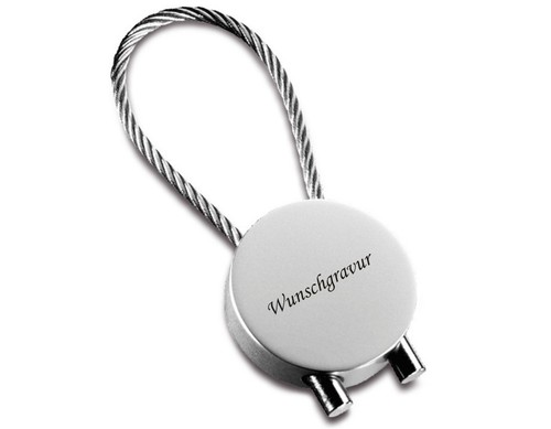 Schlüsselanhänger aus metall - aus,