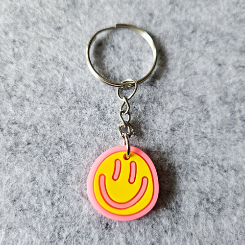Schlüsselanhänger smiley - schlüsselanhänger,